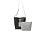 Дамская сумочка Tuilerie Black_ЧЕРНЫЙ, СЕРЫЙ