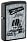 Зажигалка ZIPPO Car Design с покрытием Black Matte, латунь/сталь, черная, 38x13x57 мм_COLOR_48572