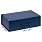 Подарочная коробка, размер 38,5*26*10,5 см, Solution Prestige Big Case Soft с магнитным клапаном и ручкой , с EVA ложементом 36,8*25,1*4 см под индивидуальную вырубку, темно-синяя_ТЕМНО-СИНИЙ, БУМАГА ПОД ЛЁН