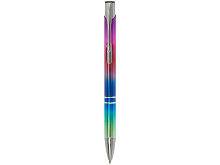 Ручка металлическая шариковая Legend Rainbow, мультицвет