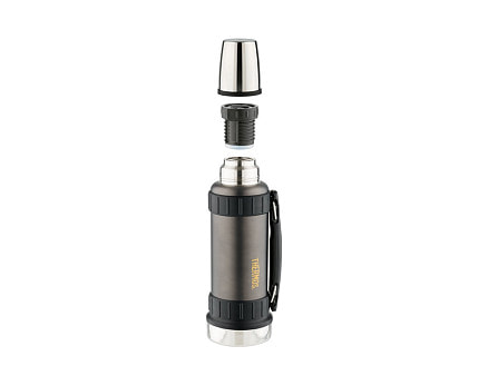 Термос из нерж. стали тм THERMOS 2520 Stainless Steel Vacuum Flask 1.2L, серый