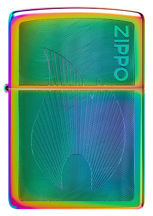 Зажигалка ZIPPO Classic с покрытием Multi Color, латунь/сталь, разно