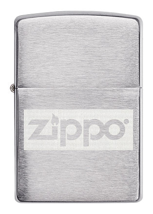 Подарочный набор ZIPPO: фляжка 89 мл и зажигалка, латунь/сталь, серебристый, в коробке с подвесом