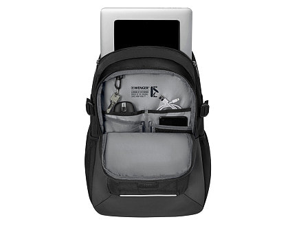Рюкзак WENGER XE Ryde 16, черный, переработанный ПЭТ/Полиэстер, 33х22х47 см, 26 л.