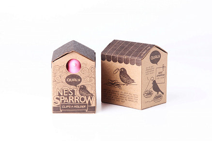Набор магнитов Egg Sparrow, красный