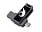 Флешка 32 ГБ USB Type-C и USB 3.0 с подсветкой лого Спинлайт_ТЕМНО-СЕРЫЙ