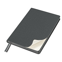 Ежедневник Flexy Mate А5, темно-серый, недатированный, в гибкой обложке