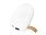 Универсальное зарядное устройство power bank в форме камня. 5200MAH. white_БЕЛЫЙ