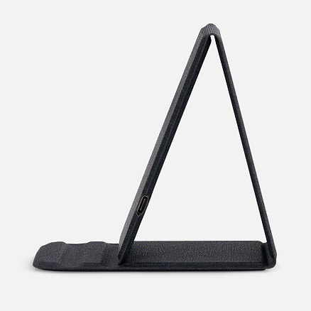 Подставка для смартфона с беспроводной зарядкой Kickstand, серая