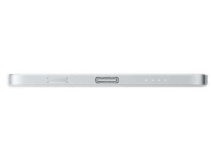 Внешний аккумулятор Xiaomi UltraThin Magnetic Power Bank 5000 15W GL Glacier Silver