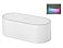 Ночник с беспроводной зарядкой и RGB подсветкой Miracle, 15 Вт, белый small_img_1