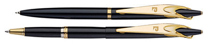 Набор Pierre Cardin PEN&PEN: ручка шариковая + роллер, черный. Упаковка Е или E