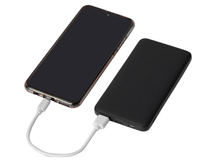 Портативное зарядное устройство, 10 000 mah, черный