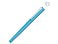 Ручка металлическая роллер Brush R GUM soft-touch с зеркальной гравировкой, голубой small_img_1