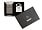 Подарочный набор ZIPPO: зажигалка Black Ice® и вставной блок для зажигалок для трубок, латунь/сталь_СЕРЫЙ