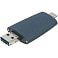 Флешка Pebble Universal, USB 3.0, серо-синяя, 32 Гб small_img_5