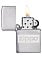 Подарочный набор ZIPPO: фляжка 89 мл и зажигалка, латунь/сталь, серебристый, в коробке с подвесом small_img_4