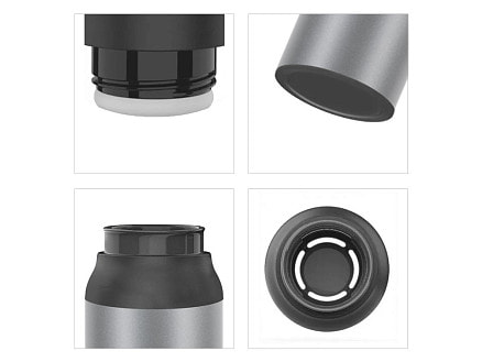 Термокружка из нерж. стали тм THERMOcafe TCSB-800SY (GY) 0,8L