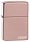 Зажигалка ZIPPO Classic с покрытием High Polish Rose Gold, латунь/сталь, розовое золото, 38x13x57 мм_РОЗОВЫЙ