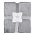 Плед мягкий флисовый Super Soft  Comfort Travel, 125*170 см, серый_серый