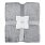 Плед мягкий флисовый Super Soft  Comfort Travel, 125*170 см, серый_СЕРЫЙ