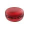 Беспроводная Bluetooth колонка Burger Inpods TWS софт-тач, красная small_img_1