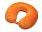 Подушка Basic из микрофибры с эффектом памяти U-shape, оранжевый NEW_ОРАНЖЕВЫЙ