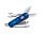 Нож-брелок VICTORINOX Swiss Lite, 58 мм, 7 функций, полупрозрачный синий_COLOR_0.6228.T2