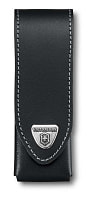 Чехол на ремень VICTORINOX для ножей 111 мм толщиной до 3 уровней, кожаный, чёрный