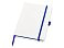 Блокнот ColorNote White, твердая обложка A5, 80 листов, белый с синим small_img_1