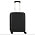 Чемодан складной Rollink FLEX LIGHT 55x40x20 см, 4 колеса, черный_черный