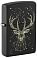Зажигалка ZIPPO Deer с покрытием Black Matte, латунь/сталь, черная, матовая, 38x13x57 мм small_img_1