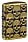 Зажигалка ZIPPO Armor® Cackling Cranium с покрытием Antique Brass, латунь/сталь, золотистая, матовая, 38x13x57 мм_ЗОЛОТИСТЫЙ