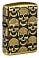 Зажигалка ZIPPO Armor® Cackling Cranium с покрытием Antique Brass, латунь/сталь, золотистая, матовая, 38x13x57 мм small_img_1