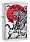 Зажигалка ZIPPO Asian Tiger с покрытием Brushed Chrome, латунь/сталь, серебристая, 38x13x57 мм_СЕРЕБРИСТЫЙ