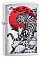 Зажигалка ZIPPO Asian Tiger с покрытием Brushed Chrome, латунь/сталь, серебристая, 38x13x57 мм small_img_1