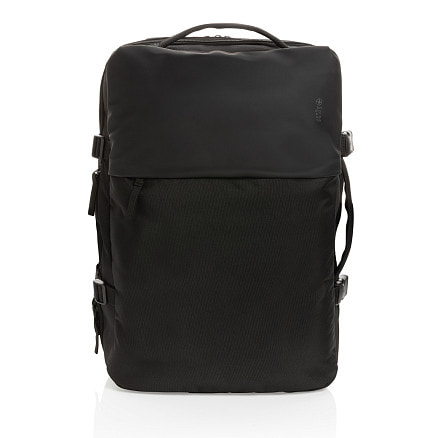 Рюкзак для путешествий Swiss Peak из rPET AWARE™ с регулируемым объемом, 15.6