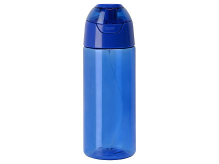 Спортивная бутылка с пульверизатором Spray, 600мл, Waterline, синий (Р)