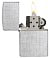 Зажигалка ZIPPO Classic с покрытием Brushed Chrome, латунь/сталь, серебристая, матовая, 38x13x57 мм small_img_2