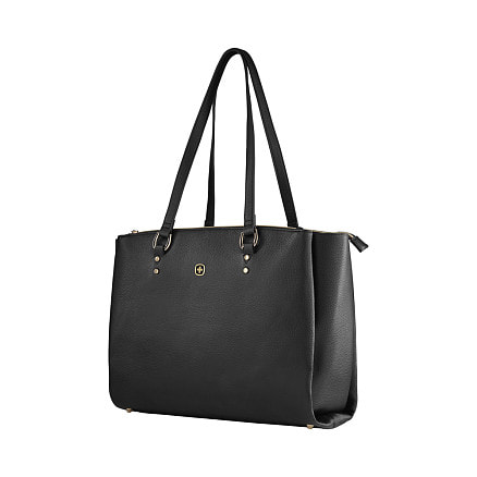 Сумка женская WENGER RosaLyn 14'', черная, полиэстер, 38х29х24 см, 20 л