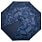Складной зонт Gems, синий_СИНИЙ