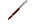 Перьевая ручка Parker 51 CORE BURGUNDY CT, перо: F, цвет чернил: black, в подарочной упаковке._красны, серебристый