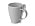 Пшеничная кружка Nina с ложкой, 300ml, серый Cool grey 7C_серый