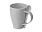 Пшеничная кружка Nina с ложкой, 300ml, серый Cool grey 7C_СЕРЫЙ