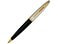 Шариковая ручка Waterman Carene De Luxe, цвет: Black/Silver, стержень: Mblue small_img_1