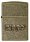 Зажигалка ZIPPO Classic с покрытием Antique Brass, латунь/сталь, золотистая, матовая, 38x13x57 мм_COLOR_28994