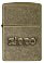 Зажигалка ZIPPO Classic с покрытием Antique Brass, латунь/сталь, золотистая, матовая, 38x13x57 мм small_img_1