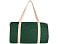 Хлопковая сумка Barrel Duffel, зеленый/бежевый small_img_2
