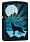 Зажигалка ZIPPO Wolf and Moon с покрытием Black Matte, латунь/сталь, чёрная, матовая, 38x13x57 мм_ЧЕРНЫЙ