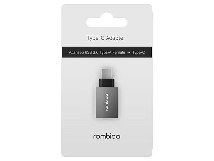 Rombica Type-C Adapter M, металлический